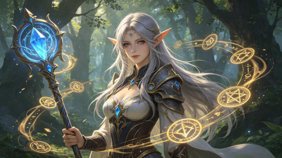 奇幻风格头像生成示例1